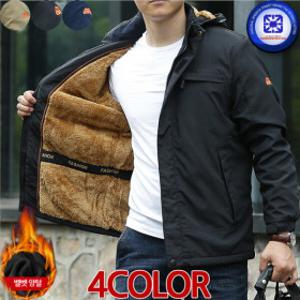 남성 가을겨울 EAGLE FENDER 이글 펜더 팔자수 벨벳 양털 야상 후드 점퍼 4칼라/1/ 따뜻한 점퍼