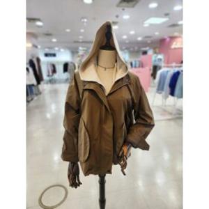 멜로디가든 여성 후드 야상 카키 점퍼 M26F9R110