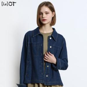 르오트(LeOT) 고감도 셔츠형 데님 자켓-사이즈 55~88다양 (택가격 98000원)