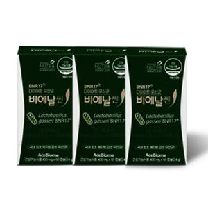 BNR17 다이어트 유산균 60캡슐 3개