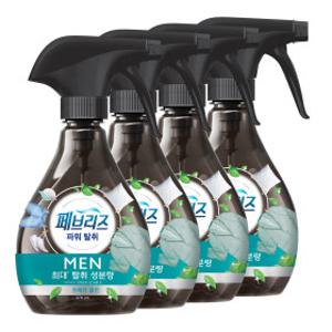 페브리즈 섬유탈취제 포맨 프레시 클린 370ml 4개