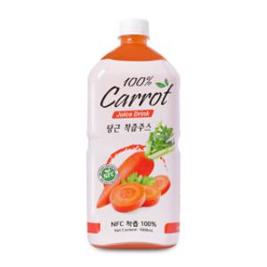 파모빗 클렌즈 당근 착즙 주스 100% 1000ml  6병 대용량 물한방울 넣지 않은
