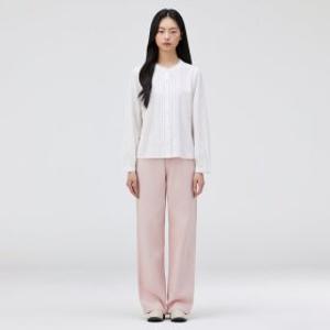 (대구신세계)레이스 믹스 프릴 블라우스 T262MBL145W