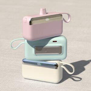 이어맥 팬톤 미니 도킹형 C타입 고속충전 반고체 보조배터리 10000mAh 22.5W