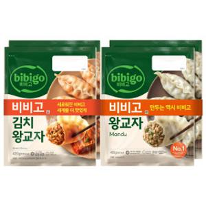 CJ비비고왕교자455G 2개 + 김치왕교자 420g 2개