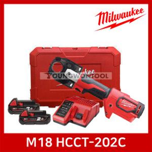M18 HCCT-202C 충전유압케이블압착기 배터리2개세트