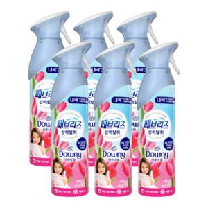 페브리즈 에어 다우니향 본품 165G 6개 / 공기탈취제