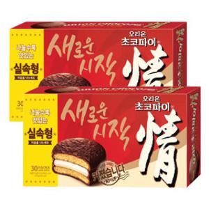 일상점빵 오리온 초코파이 대용량  1170g 2개 (총 60개)