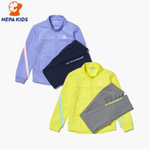 NEPA KIDS 네파키즈 걸즈 풀집 트레이닝 세트 KH25908