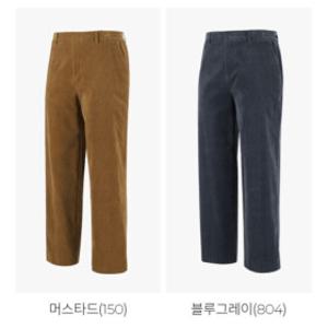 모다아울렛코듀로이 와이드핏 팬츠 QK71601_DG