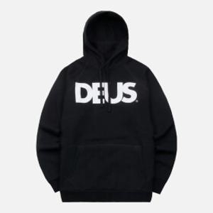 데우스 ALL CAPS HOODY 후드티 DMF88526-BLK