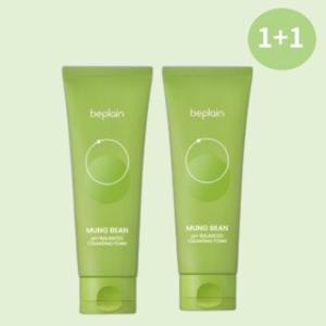 비플레인 녹두 약산성 클렌징폼 160ml+160ml