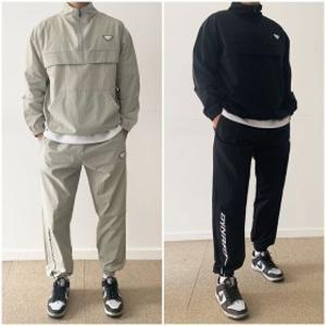 다이나핏 반집업조거 트레이닝복 세트 - 학생 커플 단체 가을 남녀공용 p