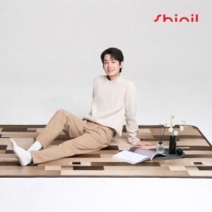 신일 전기 장판 점보특대형( 270x183 브라운) 카본 탄소 매트 카페트 거실 층간소음 분리난방 SMM-2227SY