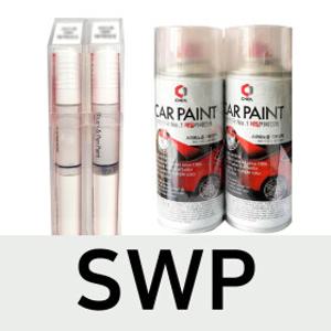 기아 K7 카페인트 스노우화이트펄 SWP 붓펜 스프레이 락카