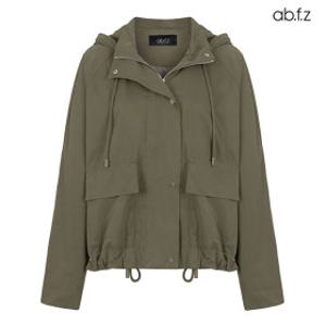 ab.f.z 아웃 포켓 스트링 후드 집업 점퍼 (AFX3HU01A)
