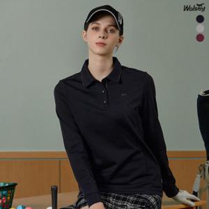 울시 여성 써모라이트 기모 긴팔 카라티 (3color)