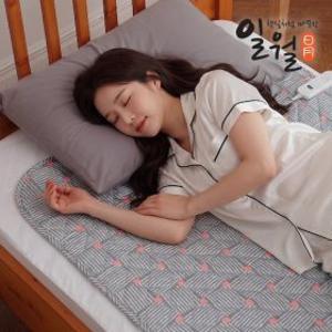 일월 핑크스페이드 워셔블 카본 탄소 전기매트 / 카본매트 싱글