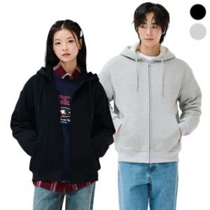 (현대Hmall)체이스컬트 공용 BASIC 보아 안감 후드 ZIP-UP/2Color