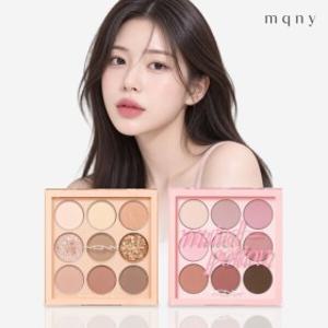 맥퀸뉴욕 1001 톤온톤 섀도우 아이팔레트 9구 2컬러/ 글리터 FW메이크업 컬러팔레트 아이섀도우