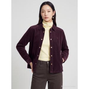 26FW 마지막수량 코듀로이 크롭 셔켓 버건디 HSJS6D822D2