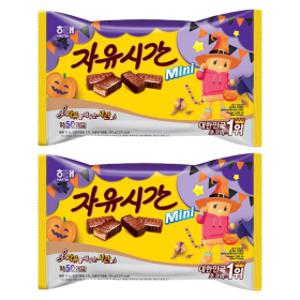 (해태할로윈패키지) 미니자유시간 500g 2봉