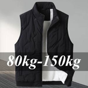 빅사이즈남성 패딩 조끼 7XL 8XL 9XL 10XL 가을겨울 민소매 도톰 경량 패딩 패딩 조끼 블랙다중성 남자 빅