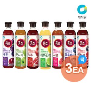 청정원 홍초900ml 7종 택 x 3개