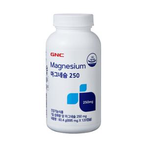 [GNC] 마그네슘 250 (120캡슐) / 4개월분