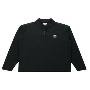 [PIGC] 남성 라운드집업 티셔츠 블랙 (SFC130439)
