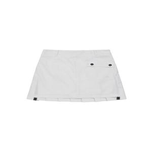 Signature Pleats Skirt_White (Q0BQ30231)