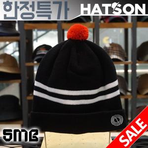 [햇츠온]브랜드 남자 여자 겨울 방울 비니 모자 J5SM336BK AD
