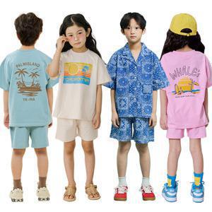 바브키즈 여름 썸머룩 유아동 아동복 인기셋업 상하복 세트/티셔츠/팬츠/신상