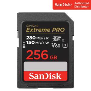 SOI 샌디스크 익스트림 프로 SD카드(280MB/s) 256GB  V60 / SDXEP