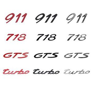[뷰티풀마인드] S11 포르쉐 이니셜 718 911 TURBO GTS 엠블럼