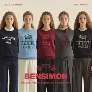[1만원세일]벤시몽 23FW 여성 맨투맨 티셔츠 2종