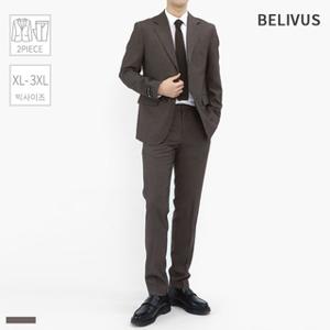 빌리버스 남자 빅사이즈 수트 BVOT053 간절기 정장 블레이저 슬랙스 셋업