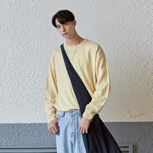 [COUCOU]PASTELROUNDSWEATER_YELLOW