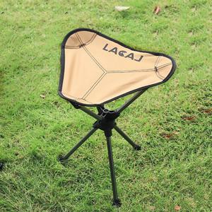 합금 회전 삼각형 의자 낚시 캠핑 벤치, 휴대용 야외 레저 접이식 소형 마자르 초경량 알루미늄