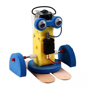 DIY 전기 워킹 로봇 모델 키트, 어린이 학교 스팀 교육, 학생, 실험 완구, 어린이용 과학 교육 완구