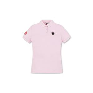 왁[WAAC]골프 (WWTCM23201PIX)여성 와키 반팔 폴로 티셔츠