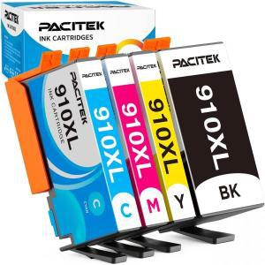 PACITEK 910XL HP 910 잉크 오피스젯 프로 8025e 카트리지 8035e 803528 8022 8015 8018 프린터 4팩