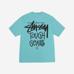 [정품] 스투시 터프 기어 티셔츠 오션 Stussy Tough Gear T-Shirt Ocean 오버핏반팔 언더 이너티셔츠 커플2