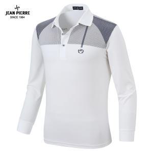 2024 봄 쟌피엘 남자 고급 스판 카라티 카라넥 골프티 골프웨어 긴팔 티셔츠 w027