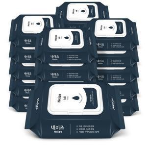네이즈 노블 물티슈 휴대용 평량72g 캡20매 x20팩