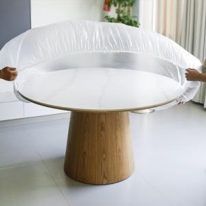 밴딩 일회용 식탁보 테이블보 방수식탁보 방수 캠핑 행사용 비닐 원형 사각 10p