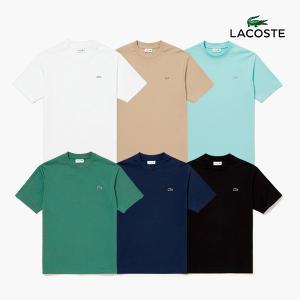 [라코스테]라코스테 남녀공용 여름 반팔 크루넥 티셔츠