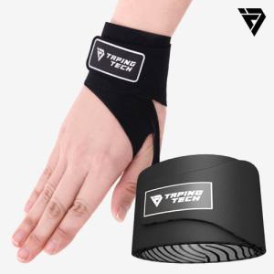 테이핑테크 바디핏 얇은 골프 테니스 임산부 아대 손목보호대
