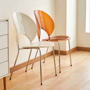 아우스 쉘 디자인 의자 식탁 다이닝 거실 카페  감성 인테리어 의자