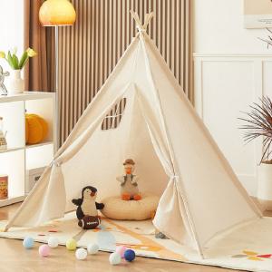 아기 인디언 텐트 1.1M 유아 어린이 실내 놀이용 삼각 텐트 동물 초등 학생 심풀 룸